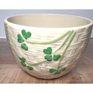 Celtic Classics Shamrock Ceramic Bowl